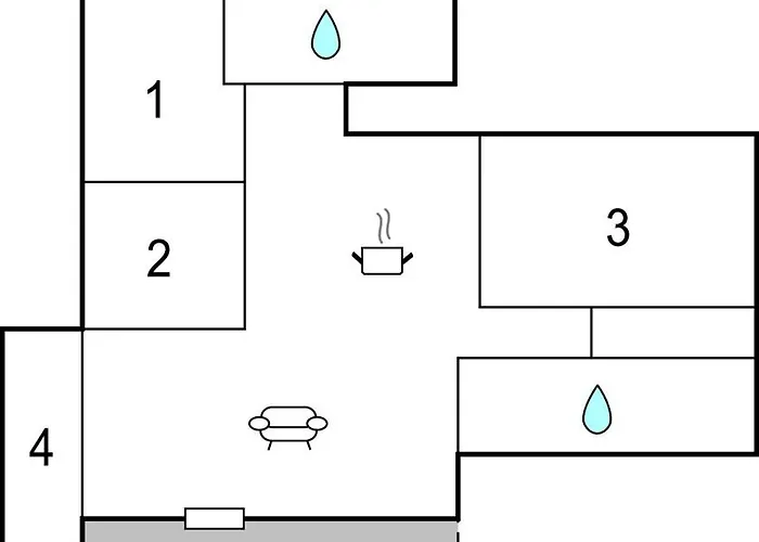 Pet Friendly In With Kitchen *